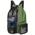 AQUA CARRY GREEN BACKPACK with Wet Bag - Durable Beach Gym Bag for Wet Gear
