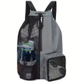 AQUA CARRY GREY BACKPACK with Wet Bag - Durable Beach Gym Bag for Wet Gear