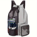 AQUA CARRY LIGHT GREY BACKPACK with Wet Bag - Durable Beach Gym Bag for Wet Gear
